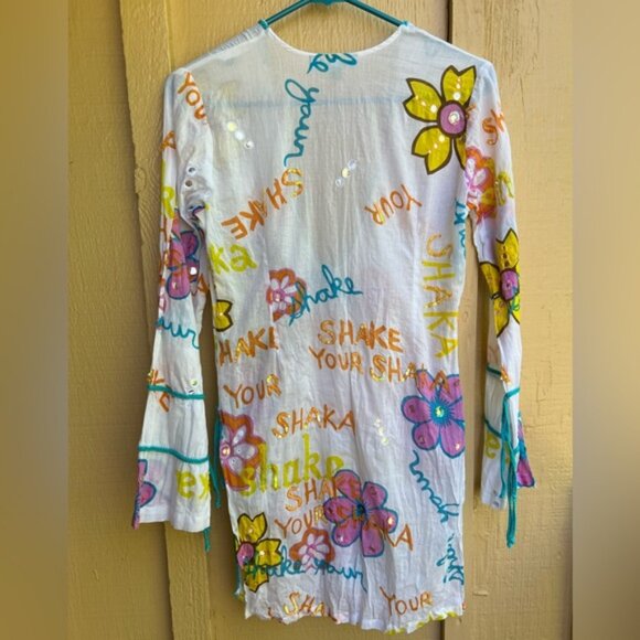 Letarte "Shake Your Shaka" Beach Cover-Up - Picture 3 of 4